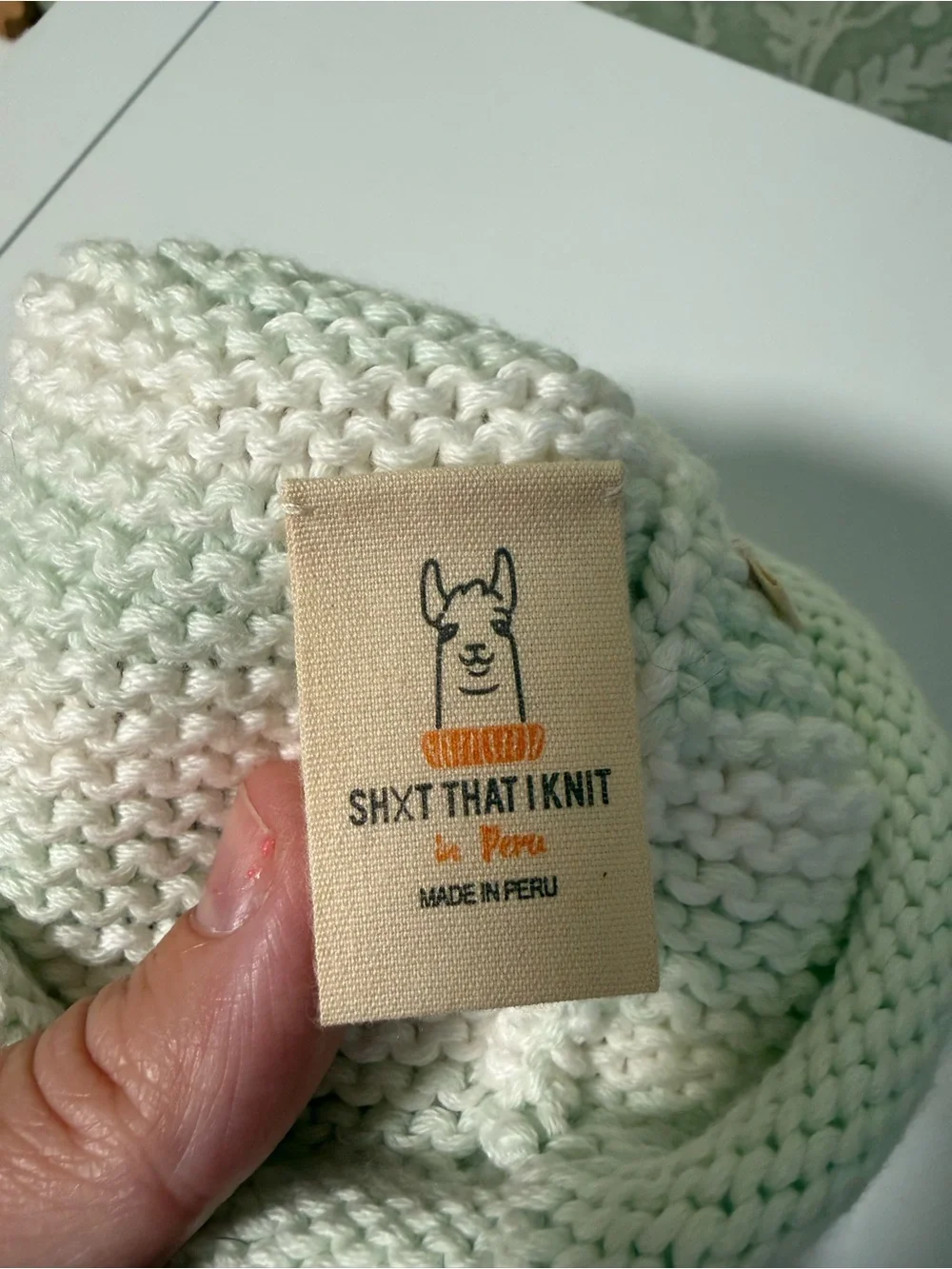 Shit that I Knit soft striped